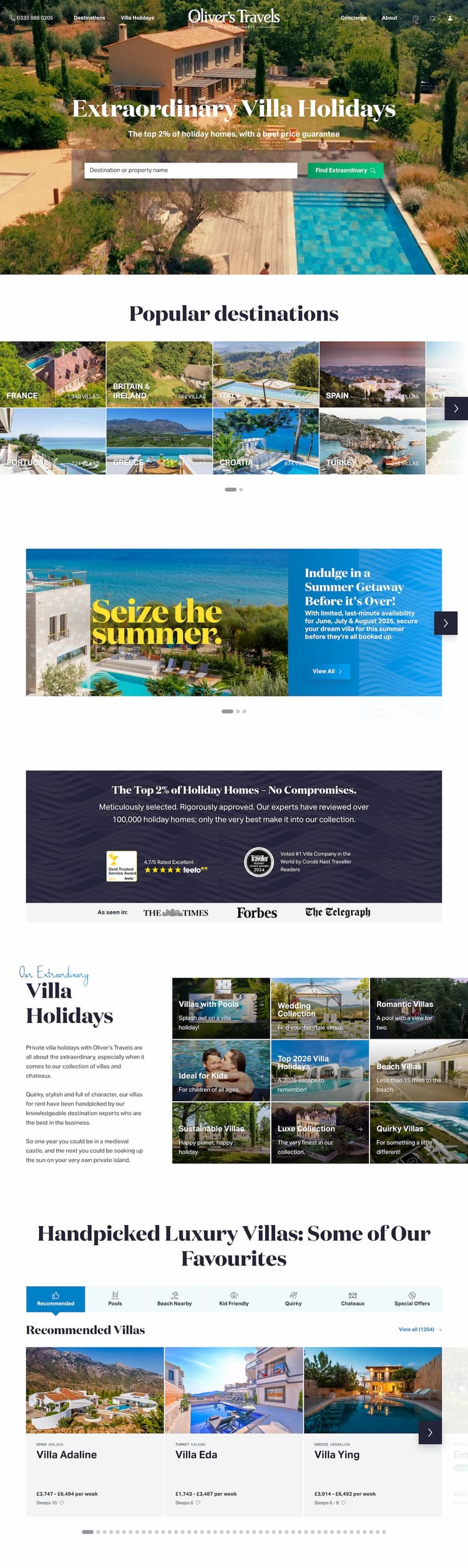 Screenshot of Oliver's Travels